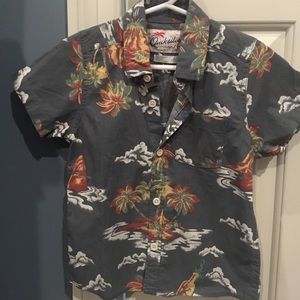 Boys Quicksilver Button Down Shirt